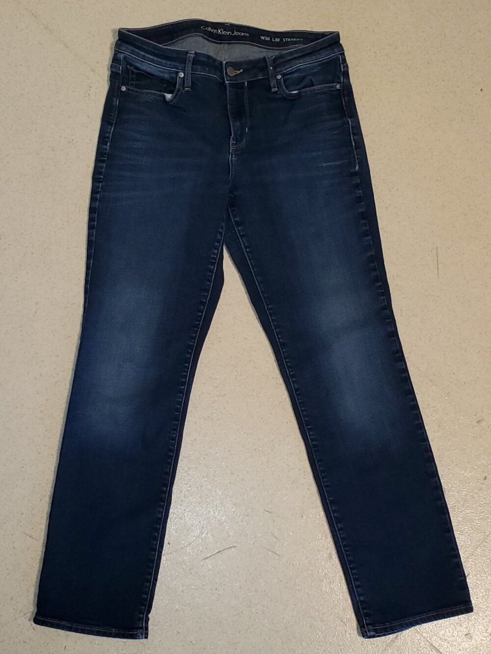 Men's Denver Hayes Blue Jeans 30/30 - Save $